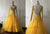 Yellow Ballroom Standard Competition Dress Performance BD-SG3632