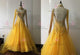 Yellow casual prom dancing dresses popular Standard champion gowns outlet BD-SG3632