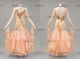 Yellow newest prom performance gowns casual tango dance team dresses sequin BD-SG4360
