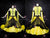 Yellow Harmony Ballroom Dance Dress Flower Outfits BD-SG3453