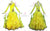 Yellow Juvenile Dance Ballroom Competition Clothing Swarovski Applique BD-SG3845
