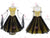 Yellow Womens Applique Ballroom Dress Dance Clothing BD-SG3392