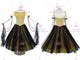 Yellow retail ballroom champion costumes flower ballroom performance dresses outlet BD-SG3392